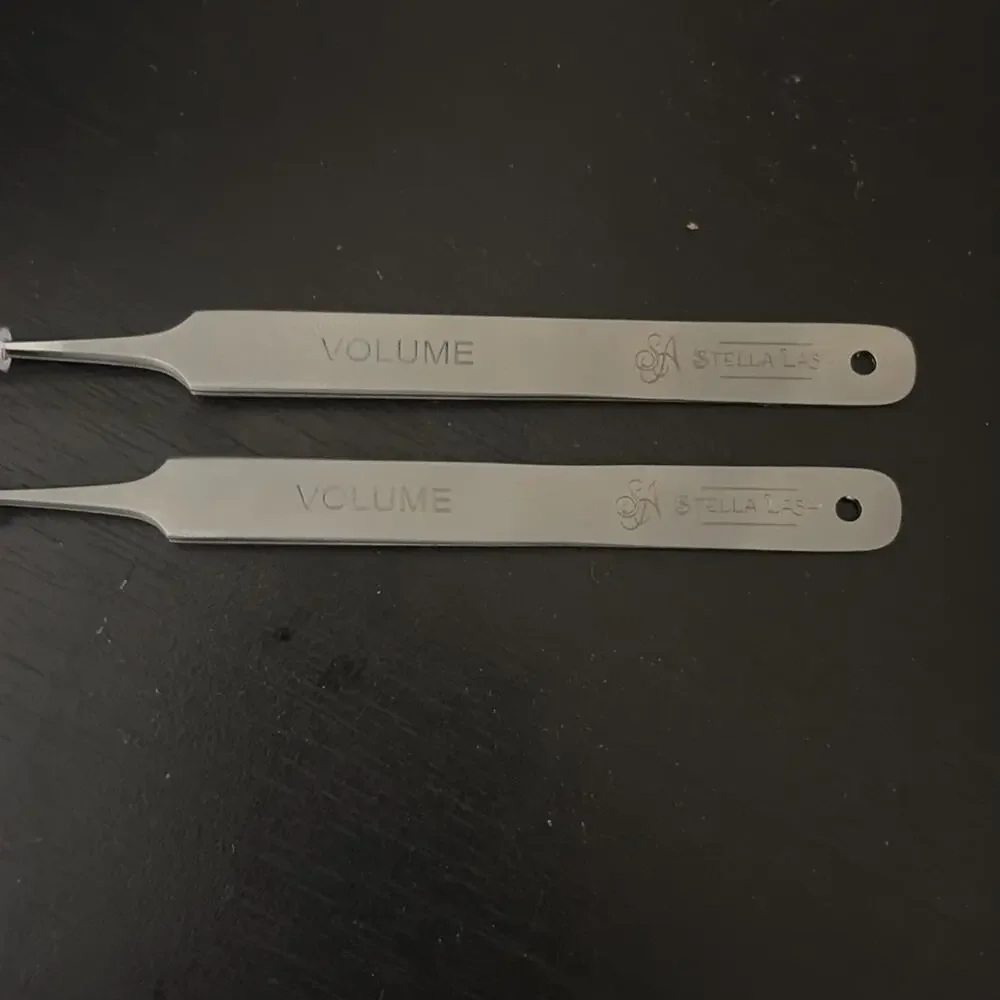 Stella Lash Volume Tweezers Lot Of 2
